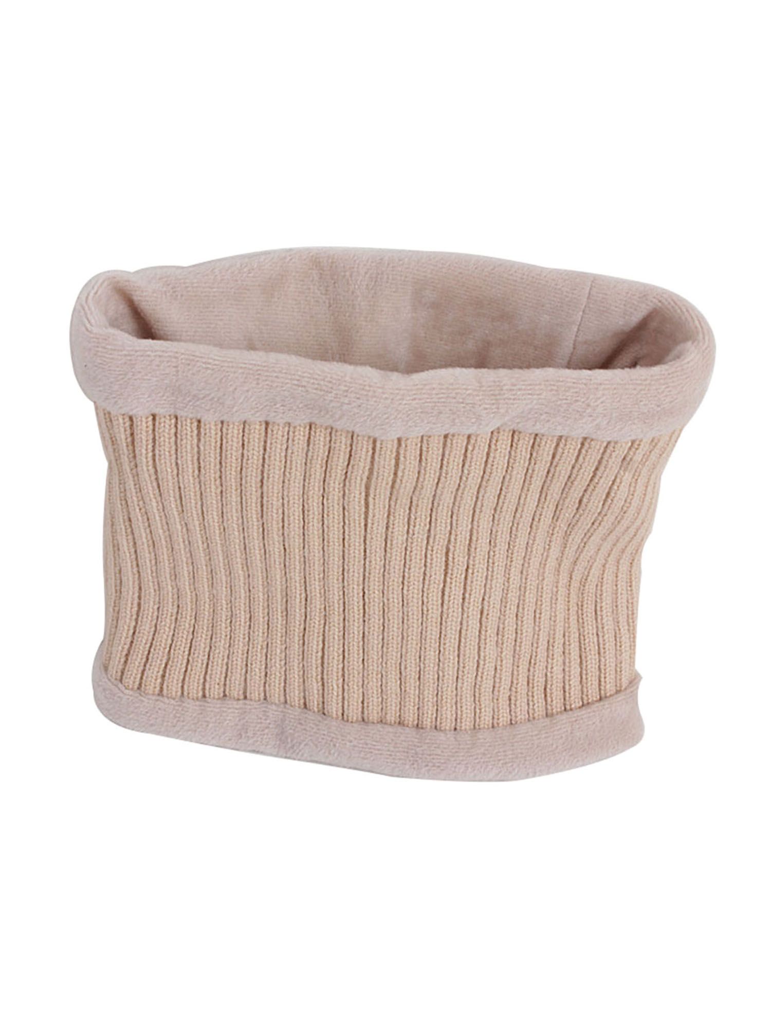 2020 Toddler Kids Winter Scarf, Thick Warm Knit Chunky Neck Warmer with Fleece Lining for Boys Girls