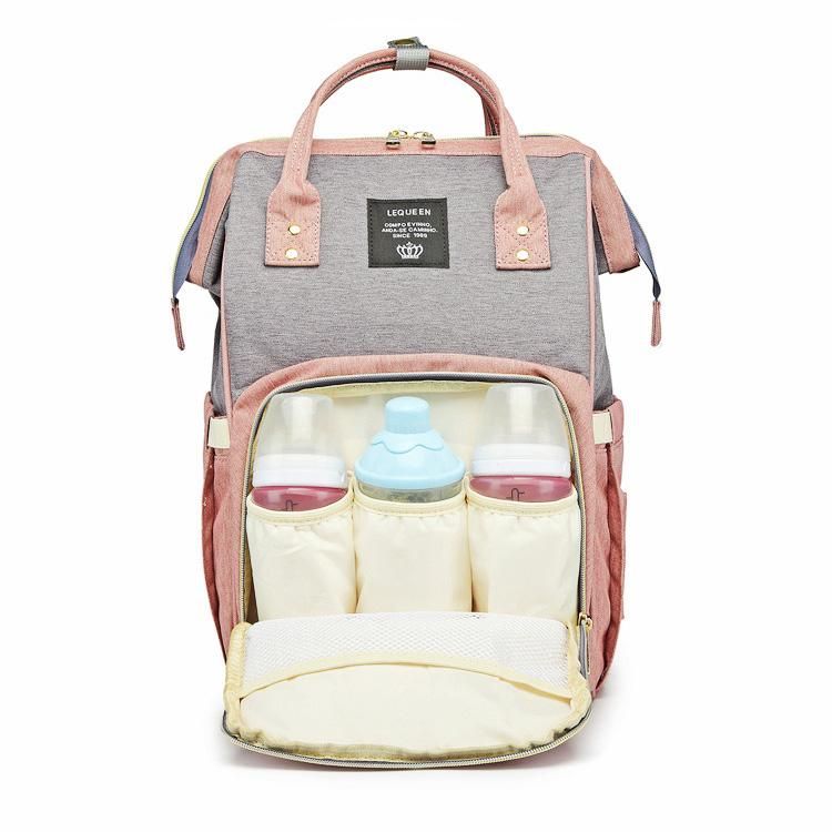 Fashion Mummy Multifunction Maternity Nappy Bag Large Capacity Baby Diaper Bag Travel Backpack Nursing Bag for Baby Care with Waterproof