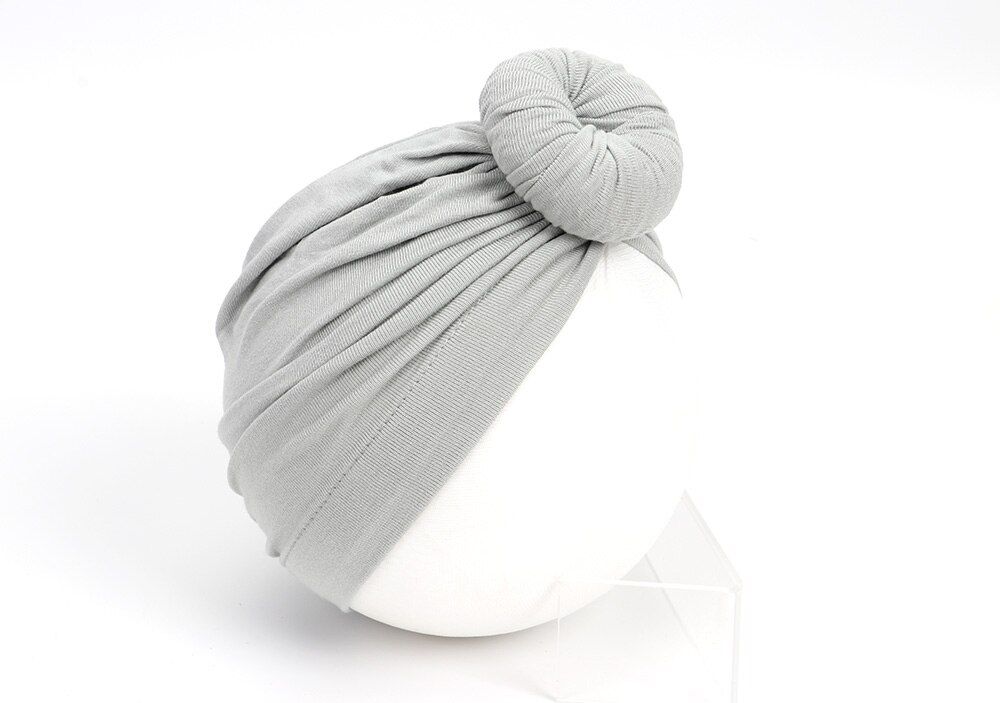 Newborn Toddler Kids Baby Boy Girl Turban Knot Cotton Beanie Hat Winter Warm Cap