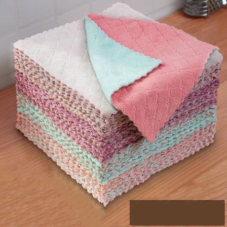 4PCS Cotton Cartoon Handkerchief Soft Towel For Baby