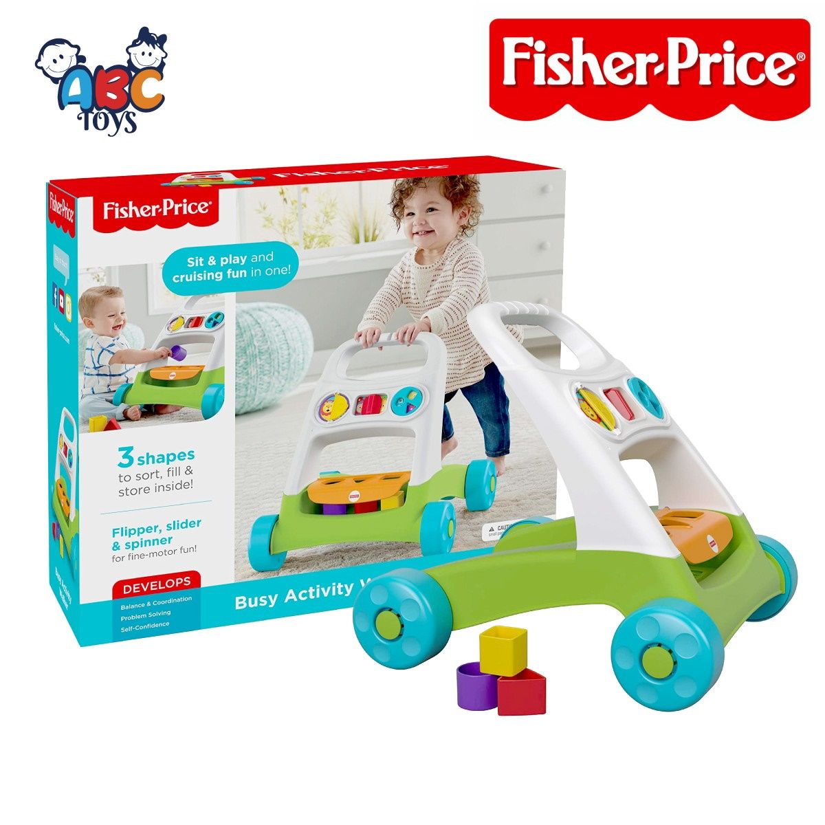 Fisher-Price FYK65 ECL BUSY ACTIVITY WALKER