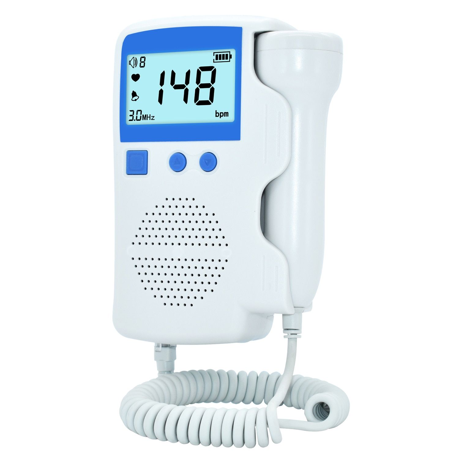 Doppler Fetal Baby Monitor Doppler for Pregnant Women Fetal Heart Rate Detectors Home Sonar Doppler oh baby 3.0MHz No Radiation