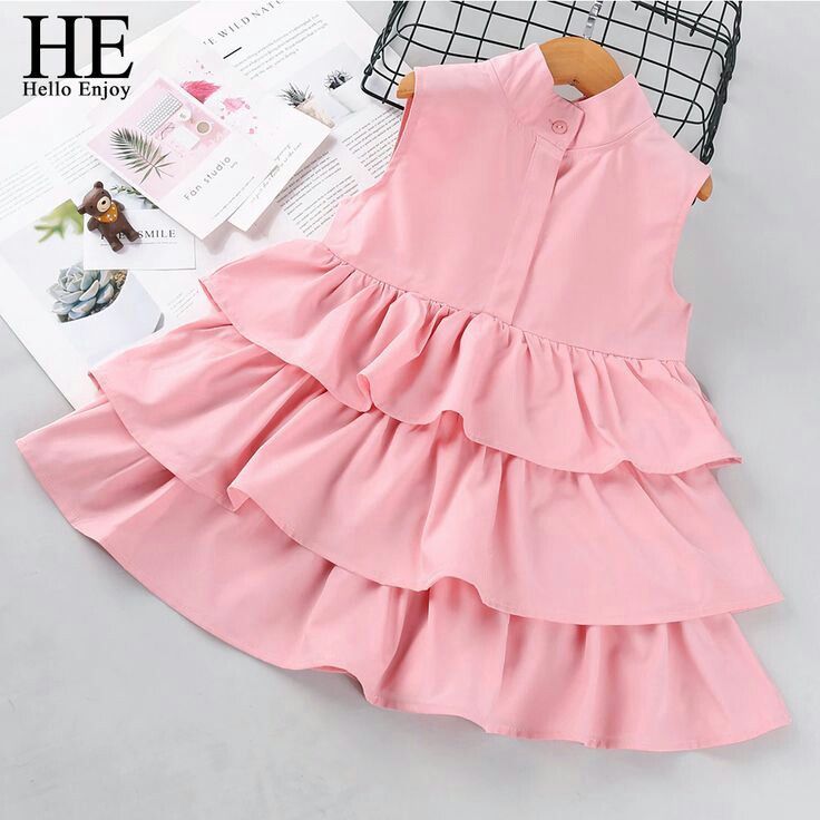 BABY FASHIONABLE DRESS (BABY PINK Colour)- '0' TO '12' YEAR'S