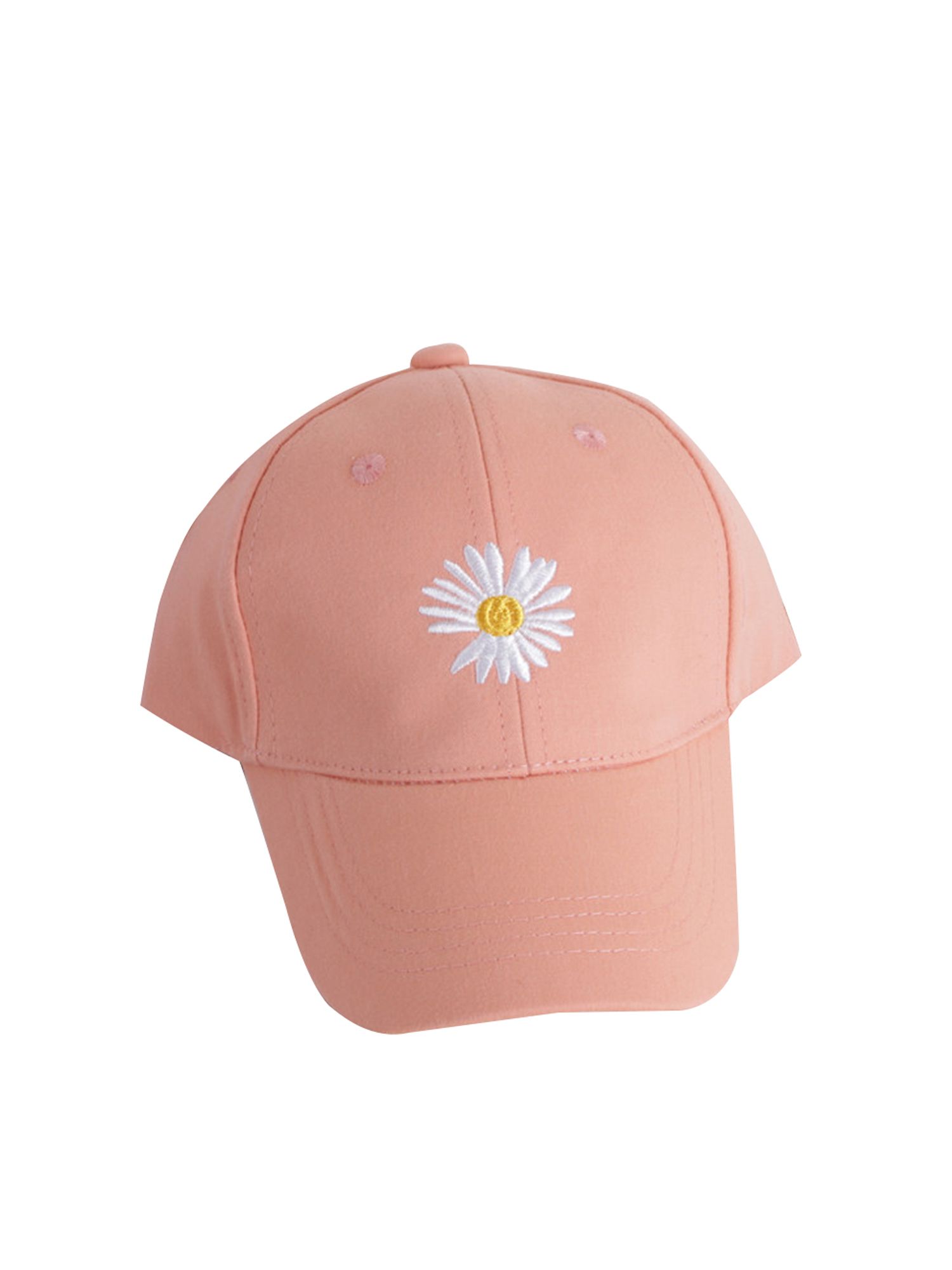 Little Boys Girls Baseball-Hat, Cute Daisy Embroidery Sun Protection Trucker Hat for 2-6 Years