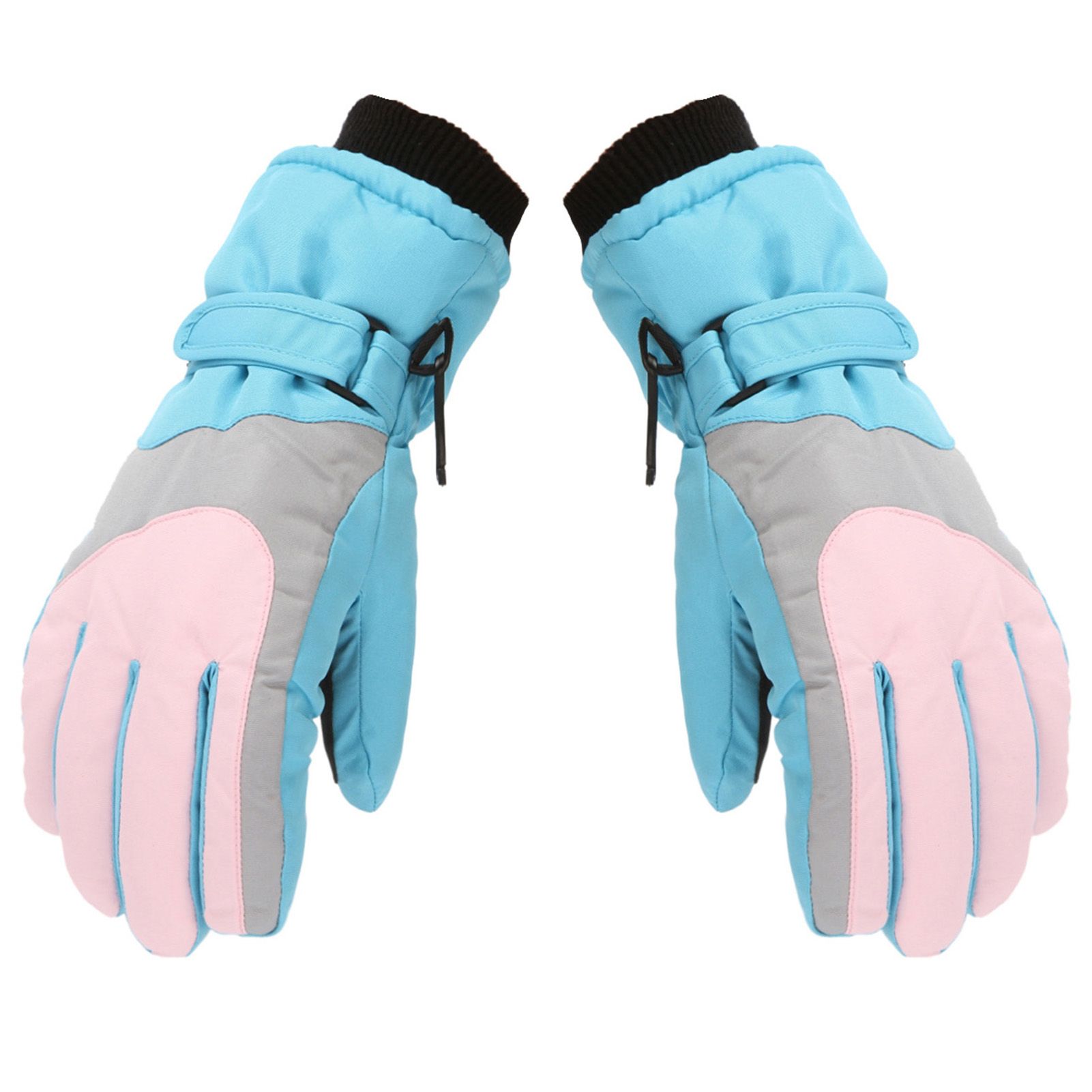 Kids Snowboard Gloves Stylish Winter Cold Weather Warm Gloves