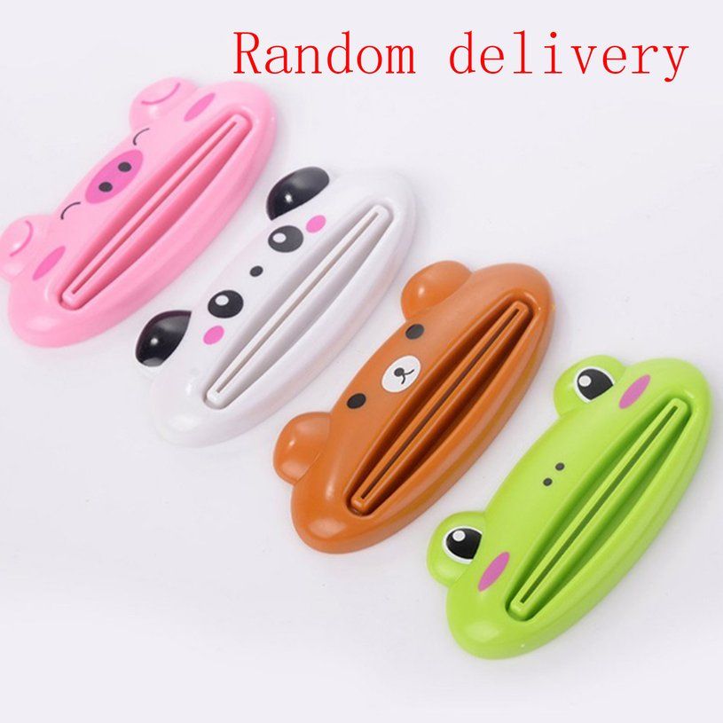 Animal Tube Squeezer Cartoon Bathroom Toothpaste Dispenser Easy Squeeze