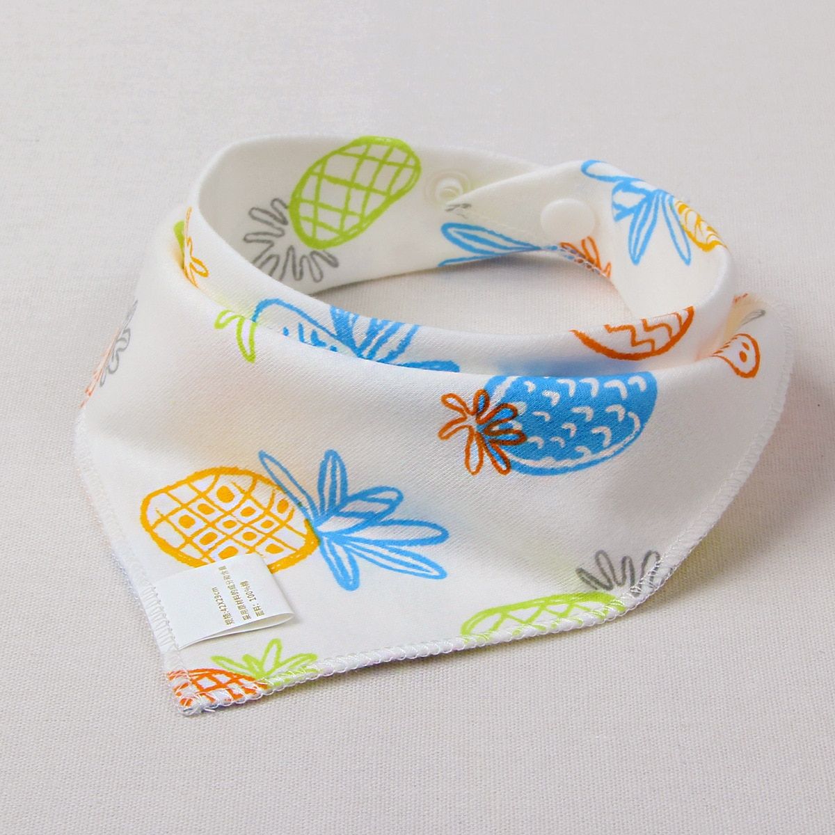 Bib Cotton Bandana Bibs Baby Babador Feeding Smock Infant Burp Cloths Cartoon Saliva Towel Baby Eating Accessory Soft Baby Stuff