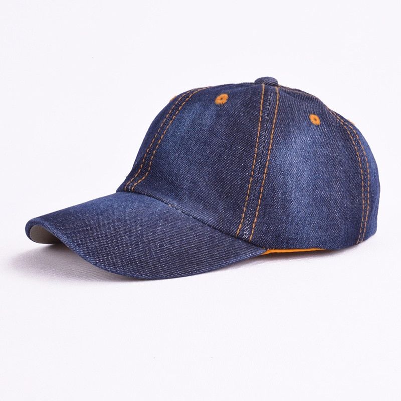 Denim Kids Baby Hat Baseball Cap Summer Casual Baby Boys Girls Sun Hat Adjustable Children Snapback Hip Hop Hat Casquette Enfant