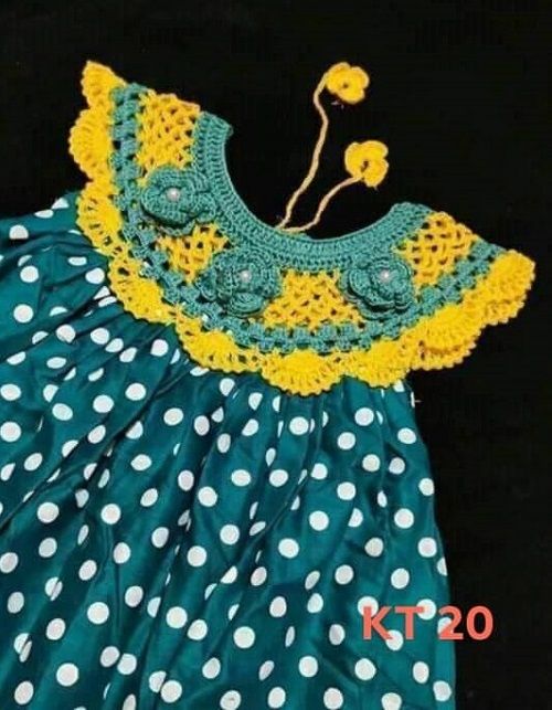 Baby girls fashionable beautiful kushi kata frock for 6 Months to 12years babies.