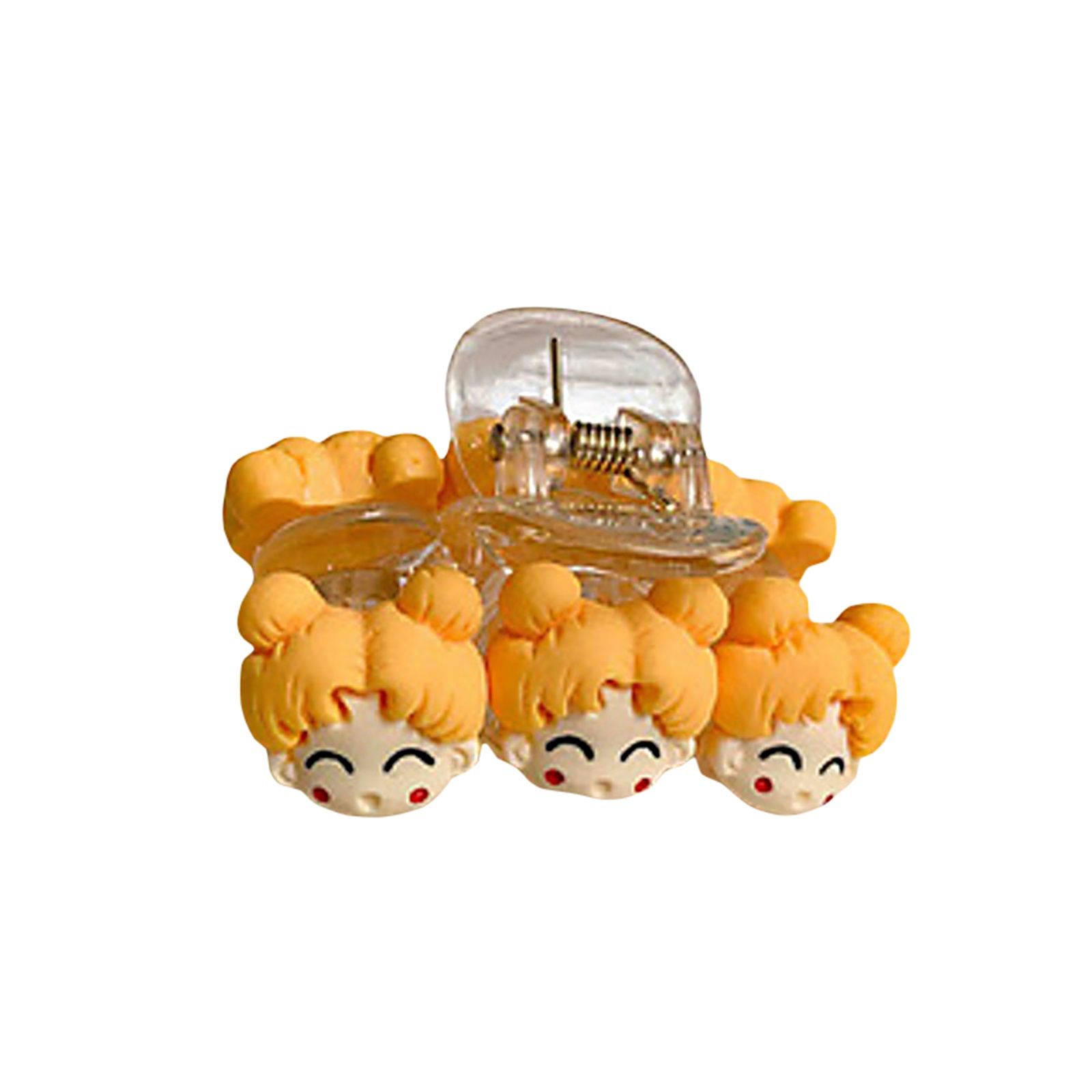 Cute Mini Hair Claw Clips for Women Girls, Plastic Resin Cartoon Jaw Clips Hair Accessories