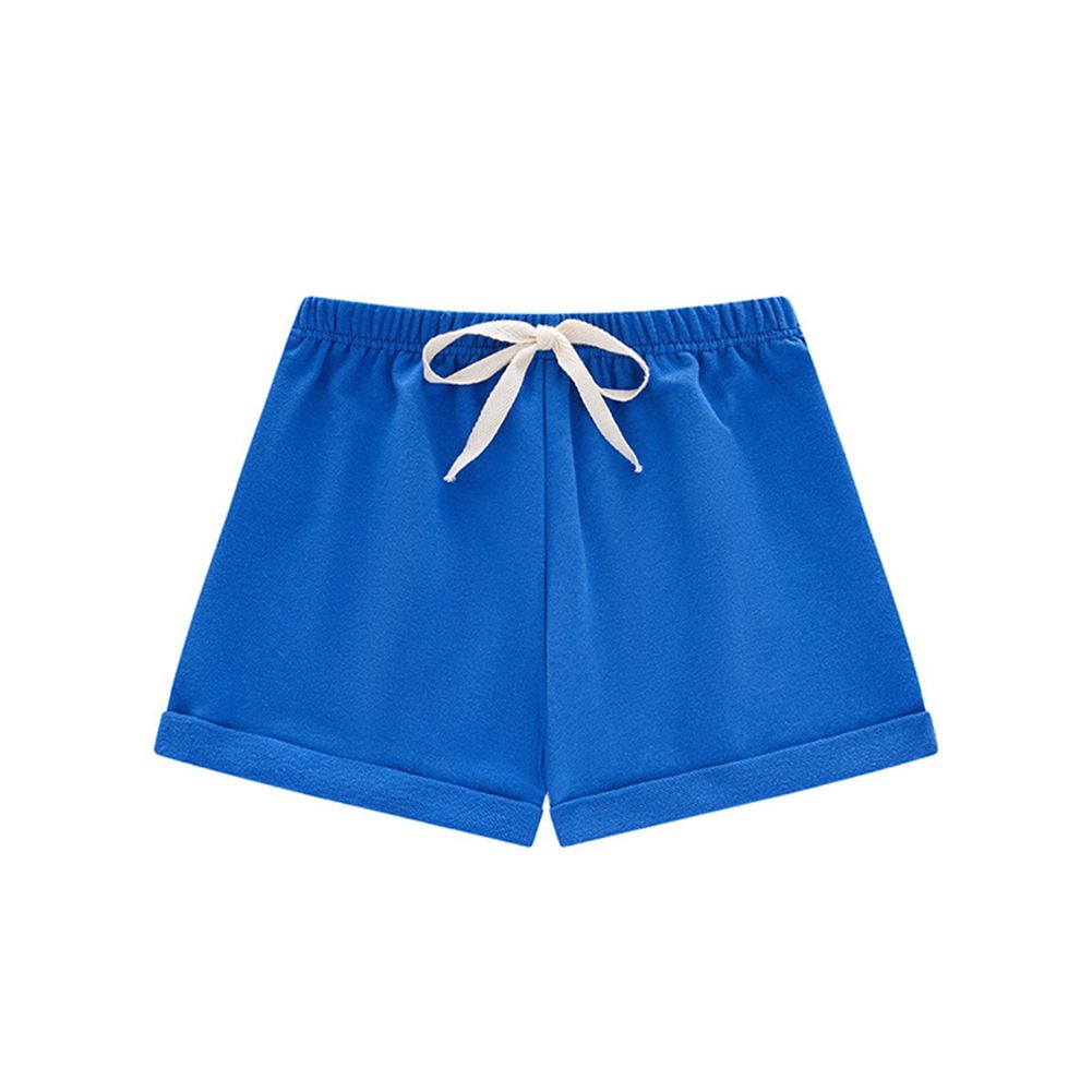 ldren  Shorts Cotton Casual hin Solid Color Fifth-pants Beach Pants For 4-10 Years Old color:Brown suitable for height:120cm infant age:4-5years