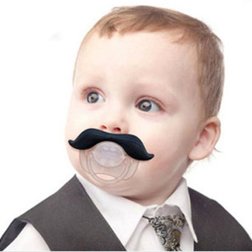 Baby Mustache Pacifier/Soother