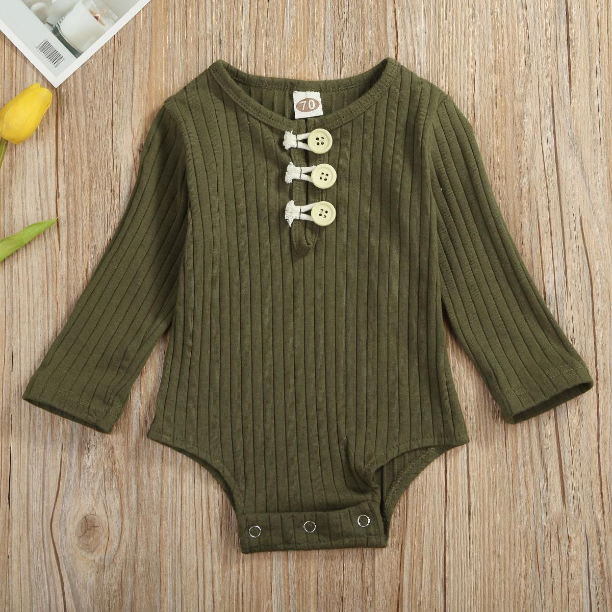 Autumn Newborn Infant kids Baby Boy Girls Long Sleeve Romper Bodysuit Jumpsuit Clothes Tops Casual Outfits Winter