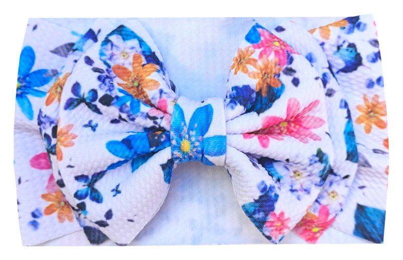 Big bow headwrap  babyheadbands large bow headbandsbbay hairbow  oversize bow toddler abby  bow headband