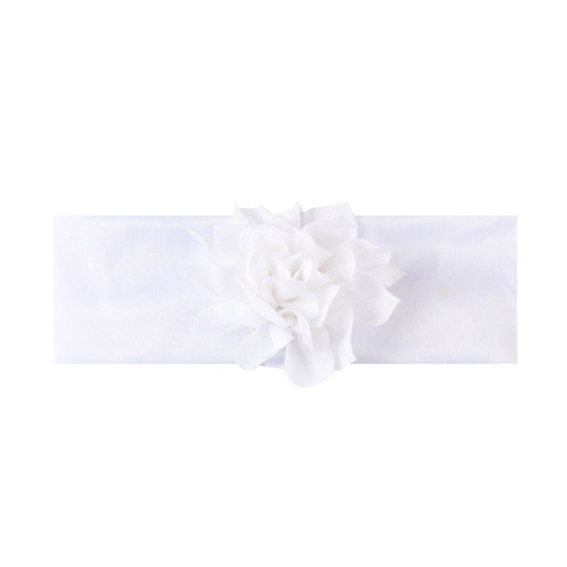 Big Flower Baby Headbands For Girls Infant Newborn Baby Turban Hair Band Elastic Kids Toddler Haarband Baby Hair Accessories