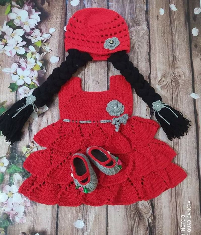 Baby Dress (Crochet)
