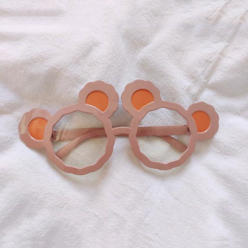 Cute Cartoon Bear Sunglasses Children Boy Girl Shape Round Sun Glasses Kids Vintage Eyeglasses UV400 Protection