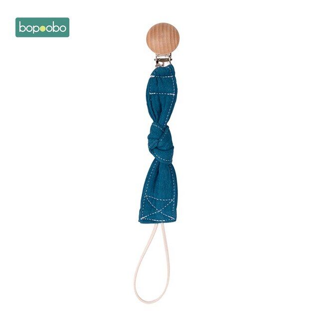 Bopoobo 5pc Baby Handmade Pacifier Clips Holder Chain Baby Teether Teething Chain Plush Toy Pacifier Newborn Baby Kids Prodct