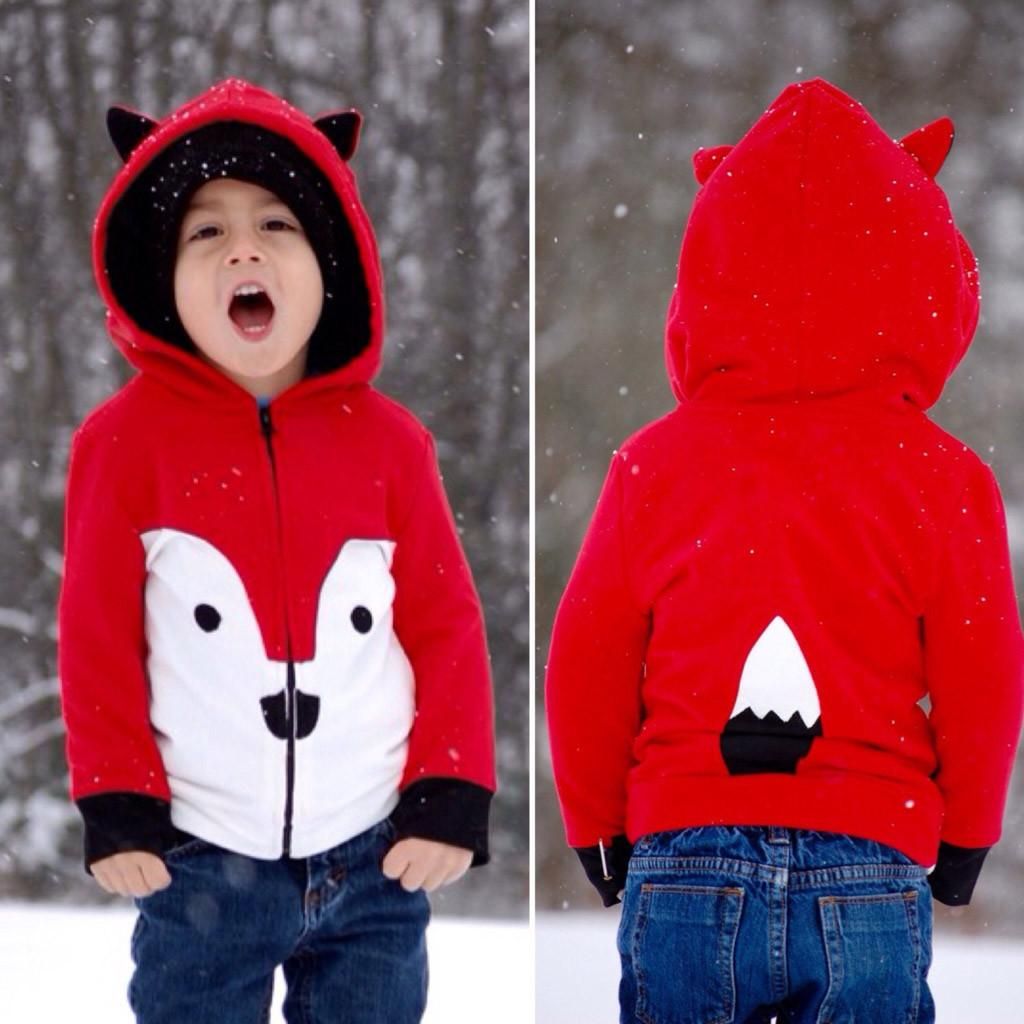 ◎New Style◎Toddler Kids Baby Girl Boy Hooded Cartoon Sweatshirt Animal Coat Outfits Outwear