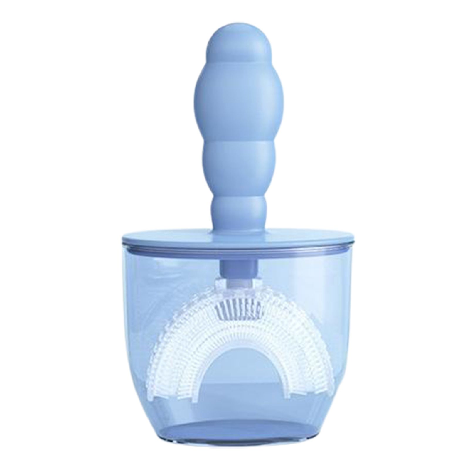 Children's Toothbrush Food Grade Comforle to Grip Storage Holder Included U-Shaped Toothbrush