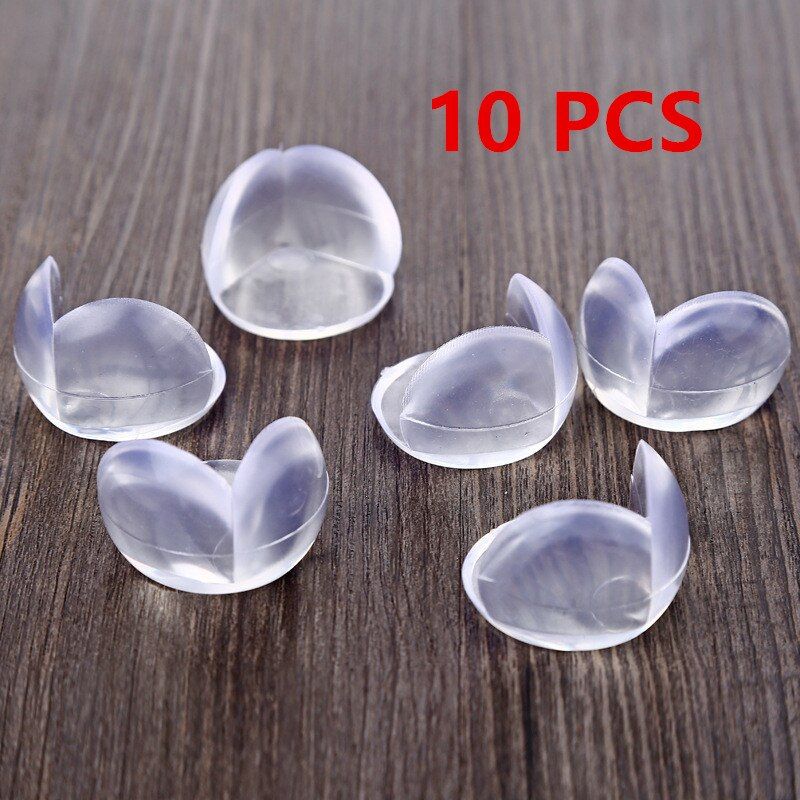 10Pcs Child Baby ty Silicone Protector Table Corner Edge Protection Cover Children Anticollision Edge & Corner Guards
