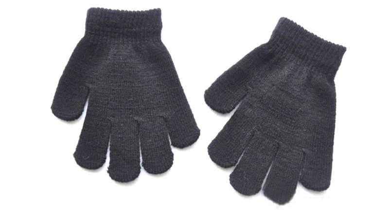 For 7-11 years old kids boys girls winter cold and warm gloves children gloves