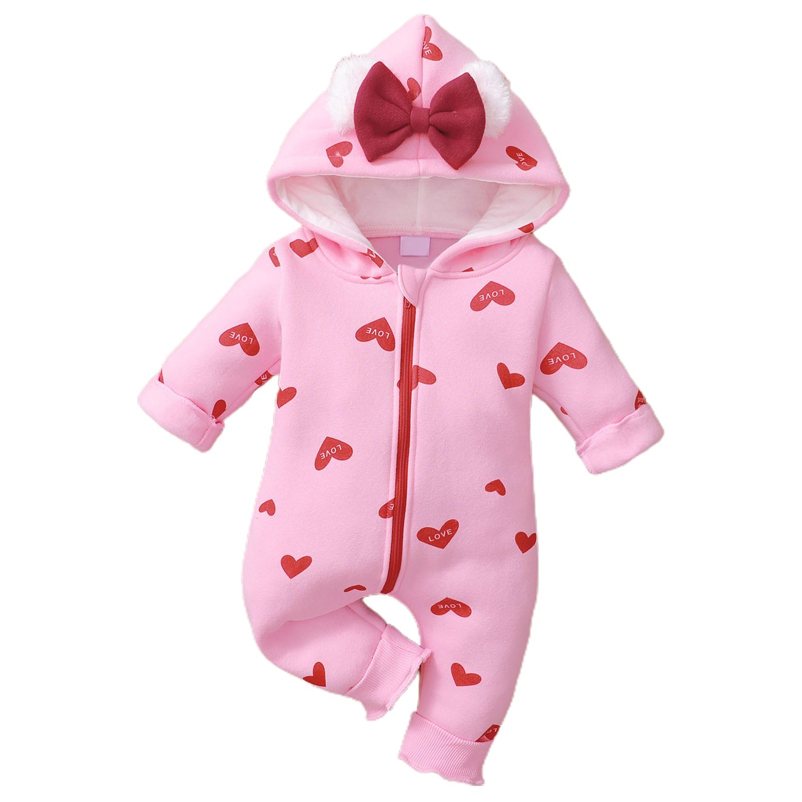 Toddler Costume Eye-catching Infant Winter Warm Sweet Jumpsuit Baby Clots