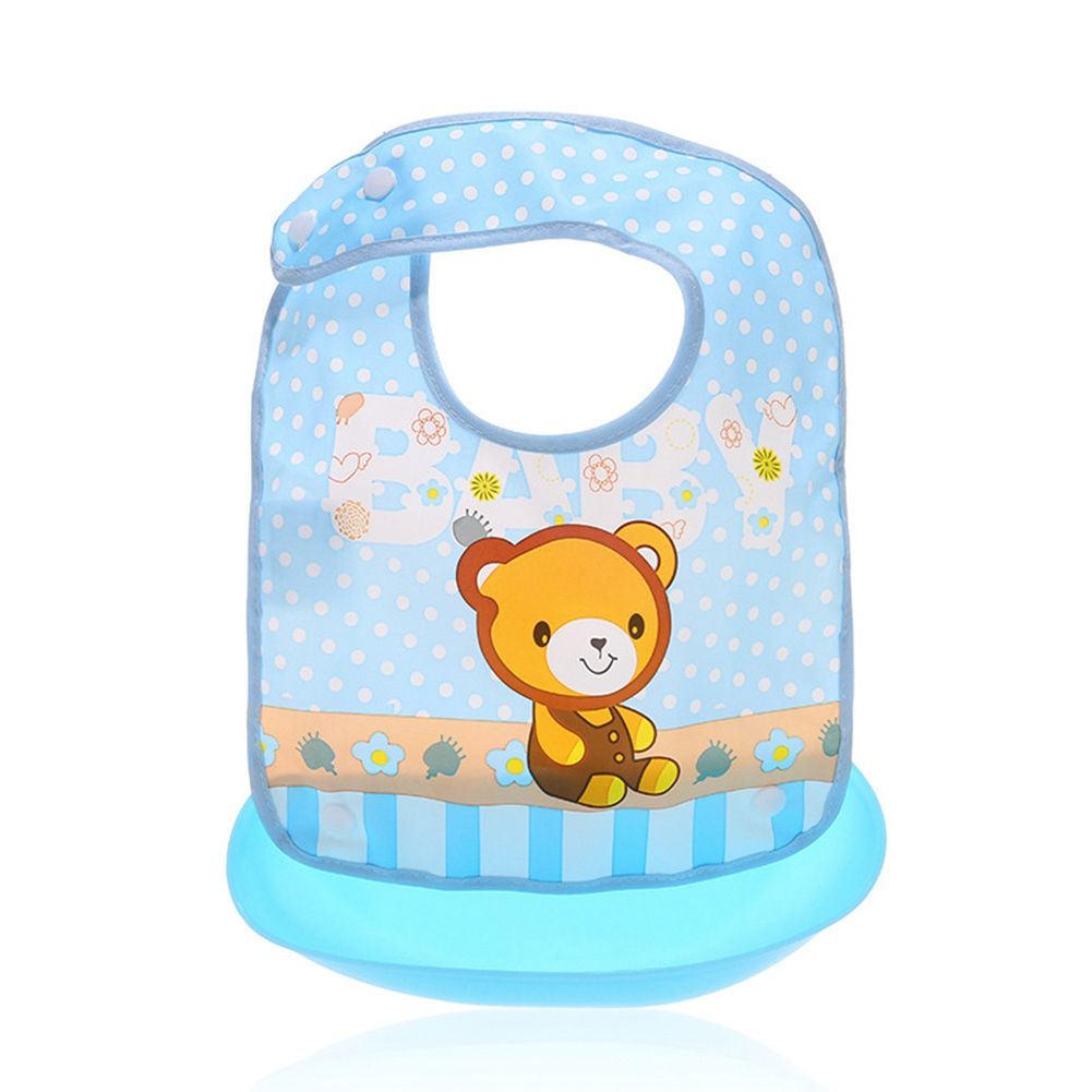 Baby Children'S Removable Silicone Waterproof Rice Pocket