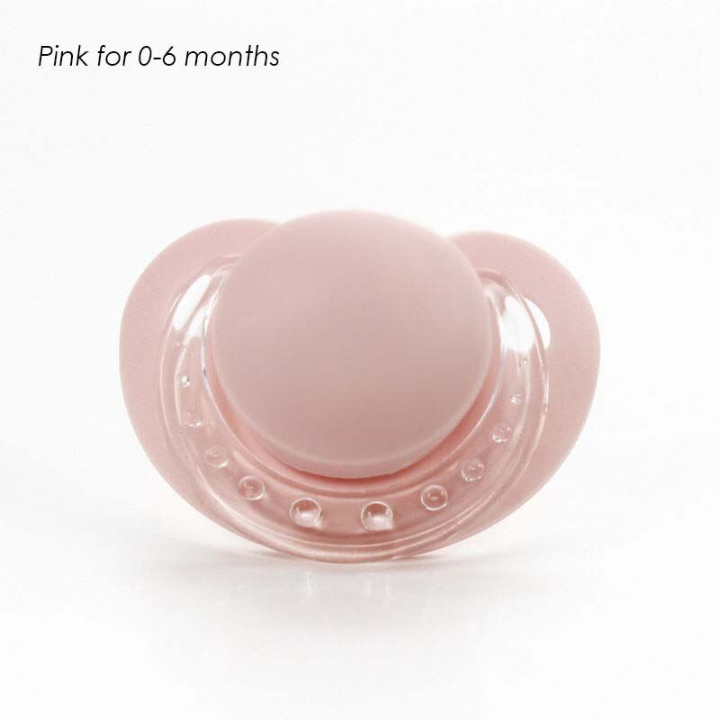 2018 Pacifier Newborn Kids Baby Boys Girl Dummy Nipples Food-grade Silicone Pacifier Orthodontic Soother 0-36Months