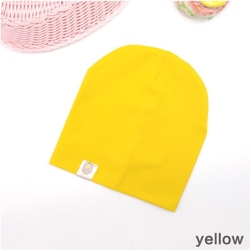 0-4years New Baby Hats Autumn Toddler Boys Girls Street Dance Hip Hop Cotton Hat Winter Scarf Cap Warm Solid Color Kids Hat