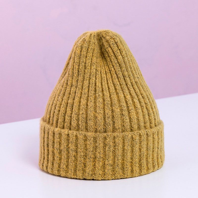 Soft Baby Hat Winter Autumn Warm Knitted Baby Accessories Kids Beanie Cap