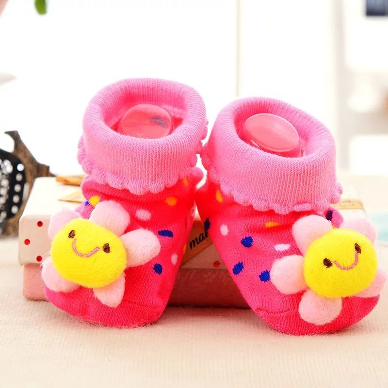 3D Design Anti-Slip Baby Socks Cute Animal Baby Boy Socks  Fashion Baby Accessories Middle Tube Toddler Socks Baby Girl Socks