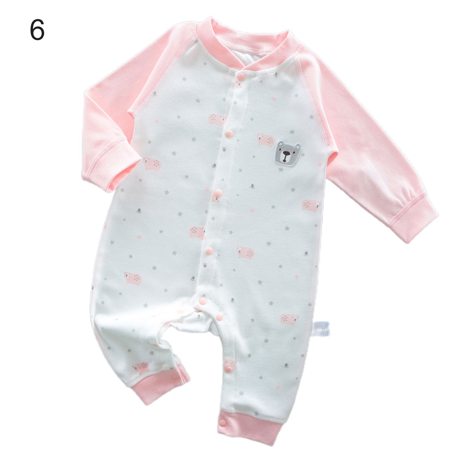 Newborn Romper Buttons Closure Newborn Paja Clothing Baby Suit
