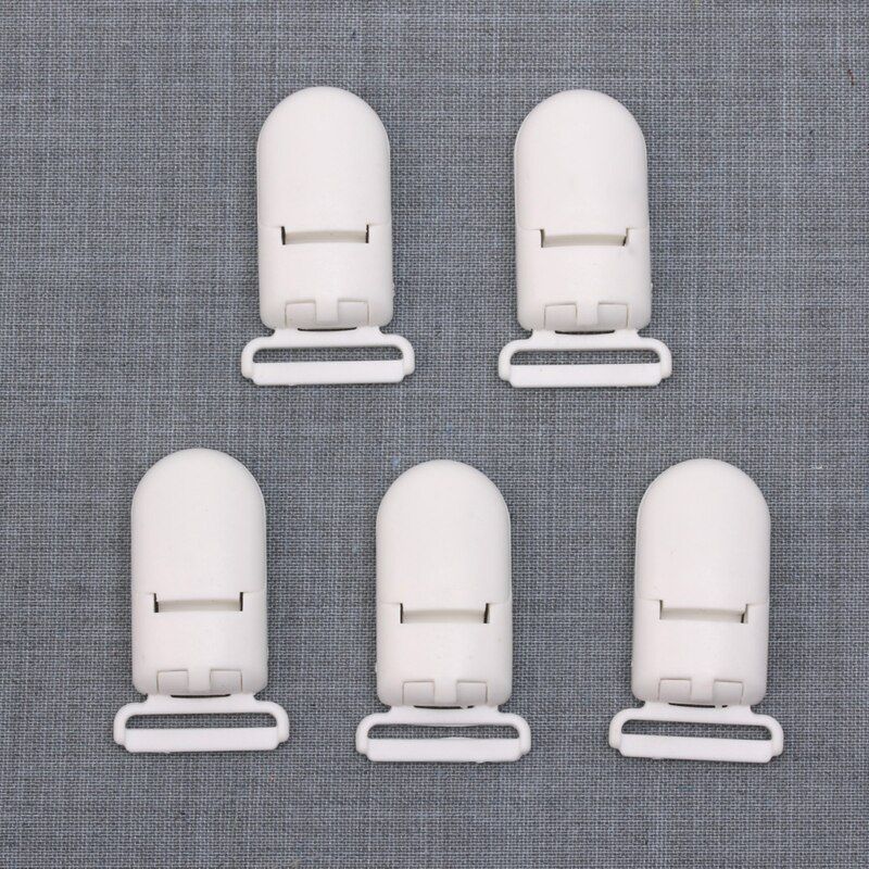 Plastic Teether clips DIY Pacifier Clip for silicone teething beads 5pcs/lot baby Teething Pacifier Clip #HC6U# Drop shipping