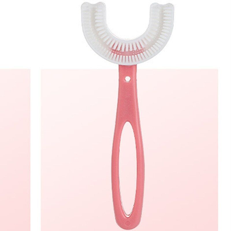 Baby Items Kids Tandenborstel U-Vorm Zuigeling Tandenborstel Met Handvat Siliconen Oral Care Borstel Voor Peuters Teeth Brush