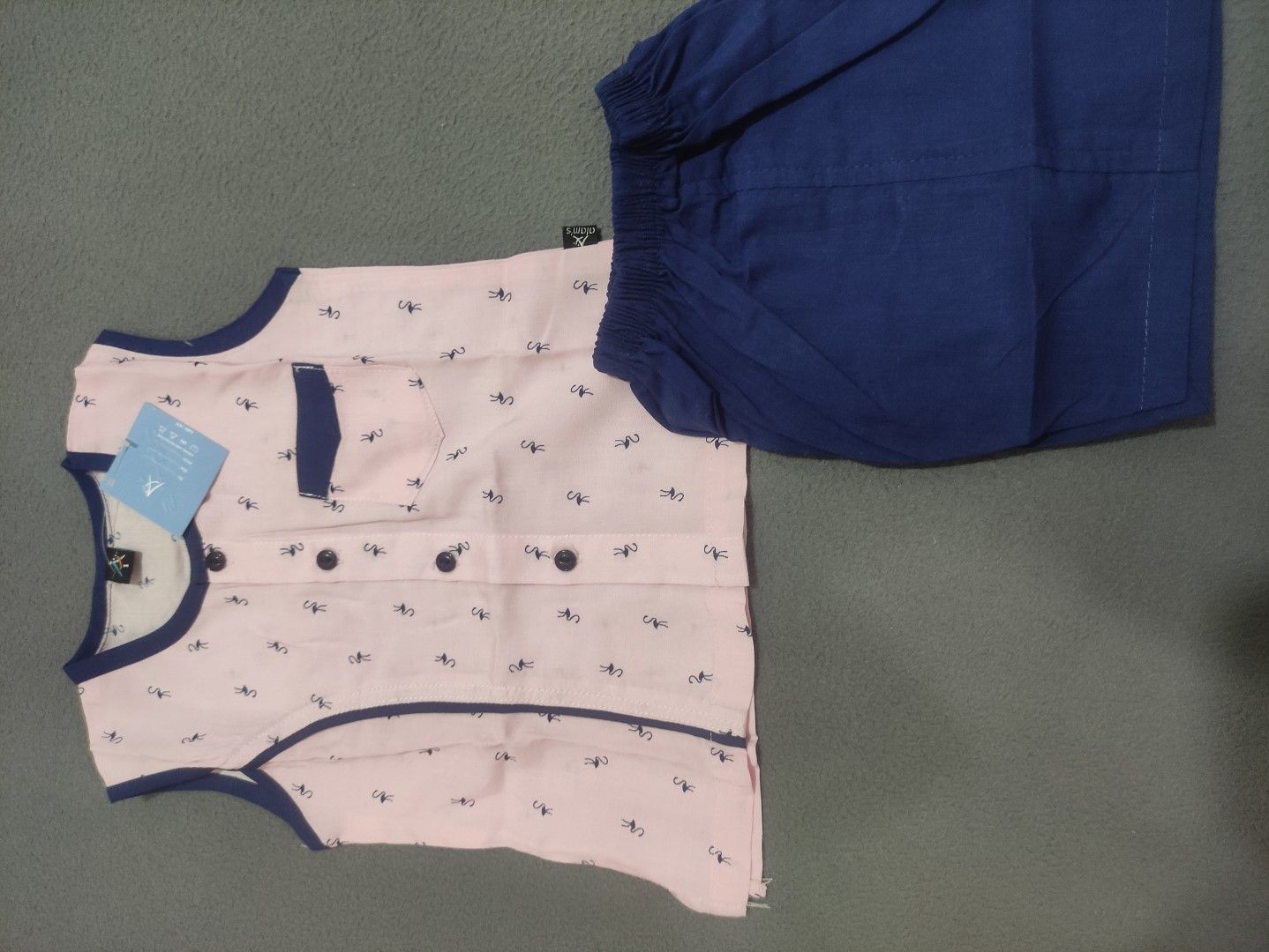 New Born Baby Boy Summer Stylish Cotton Short Sleeve Soft 1 Pcs Set