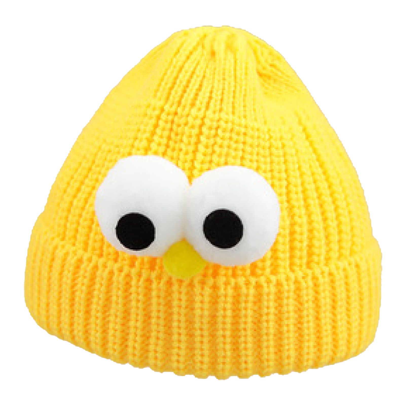 Baby Hat Adorable Appearance Wear Resistant Cotton Infant Hat with 2 Big Eyes Decor for School