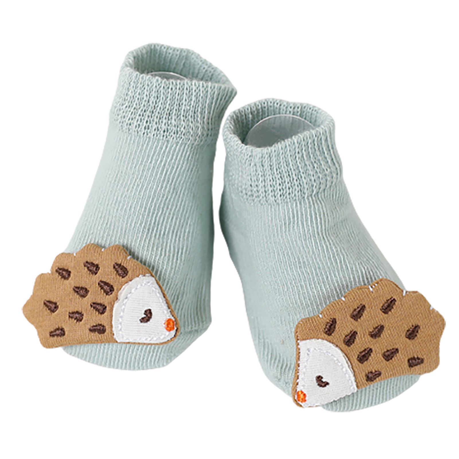 1 Pair Baby Socks Lovely Design Breathable Unisex Newborn Cartoon Ankle Socks for Boys Girls