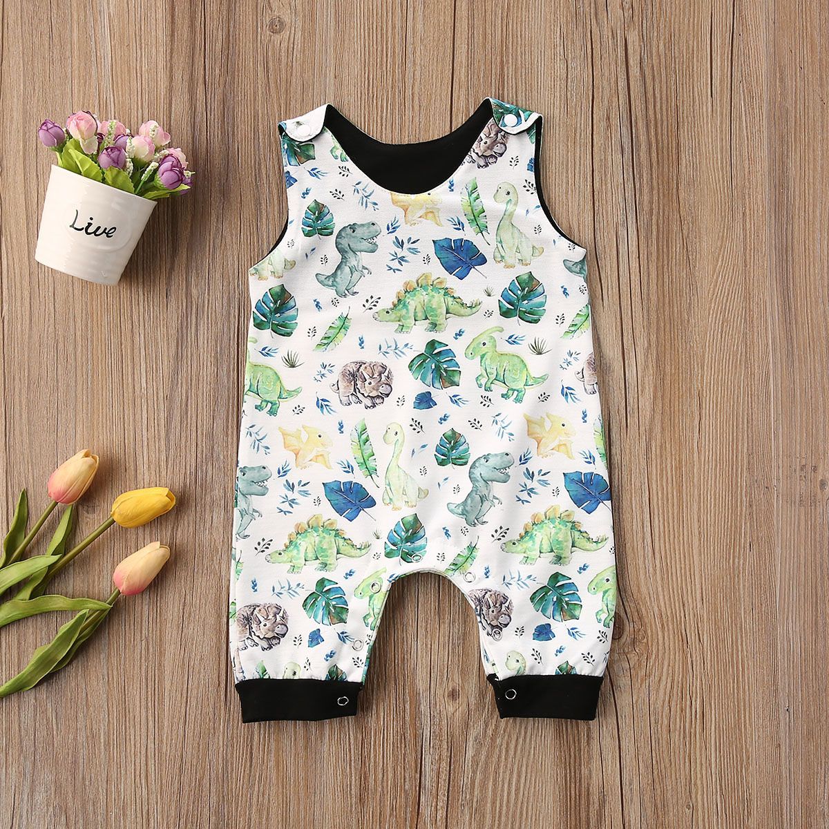 New Summer Baby Girl Kids Animals Romper Jumpsuit Bodysuit Playsuit Clothes Outfits