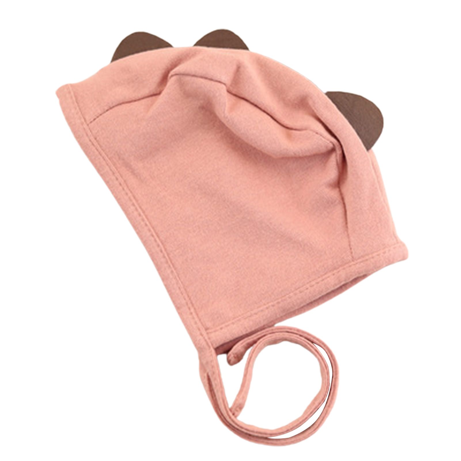 Decorative Toddler Hat Exquisite Edging Cotton Breathable Adjustable Strap Baby Cap for Spring