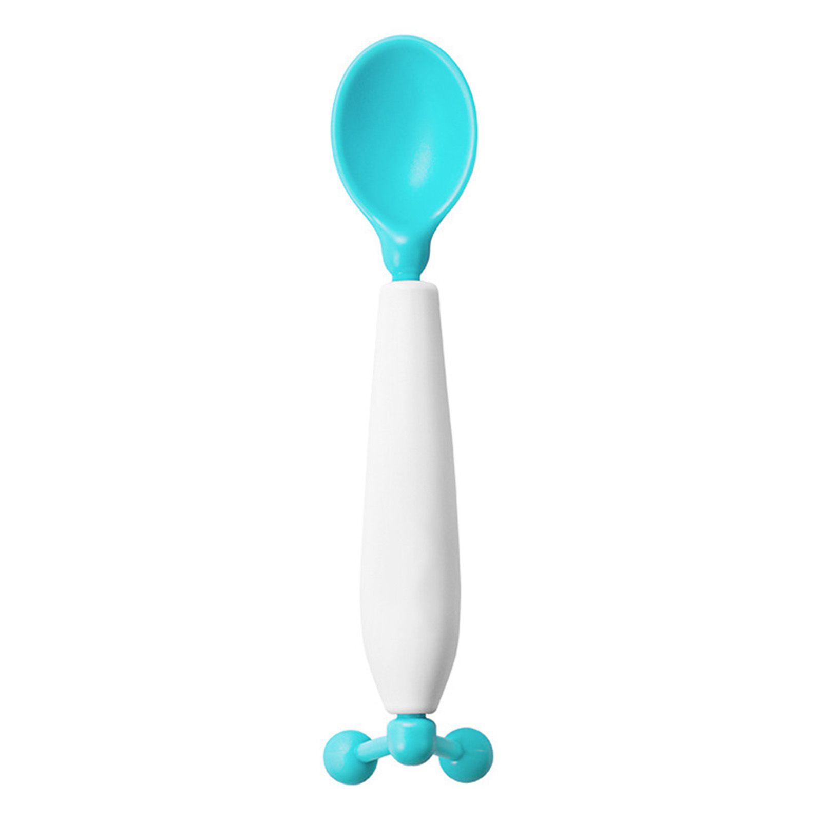 Kids Spoon Ergonomic Design Thermochromic Function Utensils Infant Training Dinnerware for Toddler
