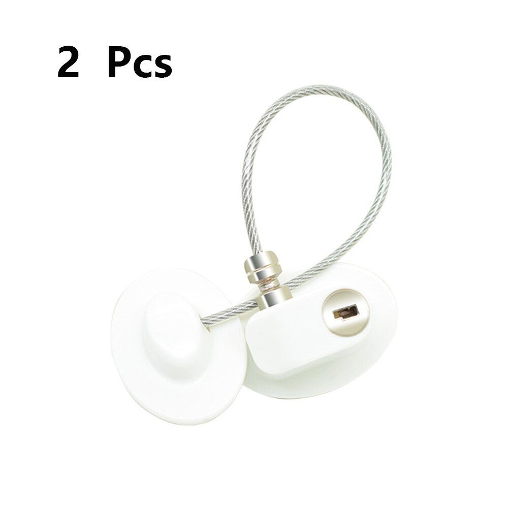 2 Pcs Baby ty Lock Children Protection Prevent Falling Locks Infant Window Limiter Kid Refrigerator Cabinet Childproof Lock