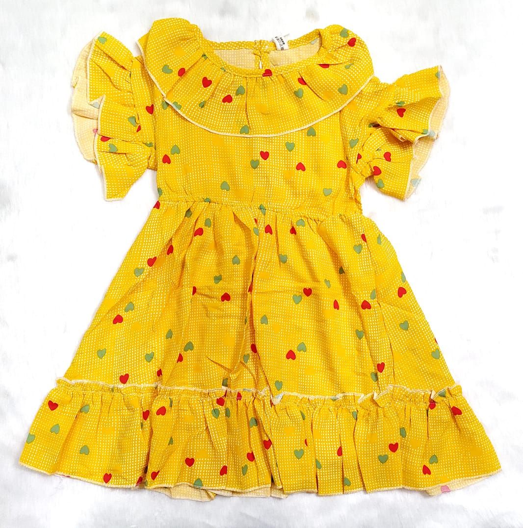 Baby Girls Frock Summer Collection Dress for 02 to 8 years