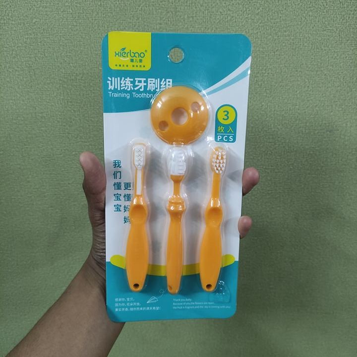 Baby 3 in 1 Training Toothbrush