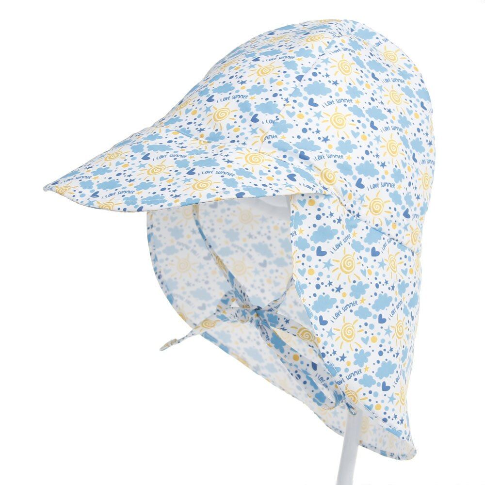Summer Baby Hat Adjustable Sun Baby Cap SPF 50+ Travel Beach Caps Baby Summer Swimming Hat for Boys Girls Kids Sun Hat