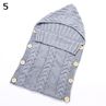Nursery Baby Swaddling Soft Blanket Newborn Infant Knit Winter Swaddle Towel