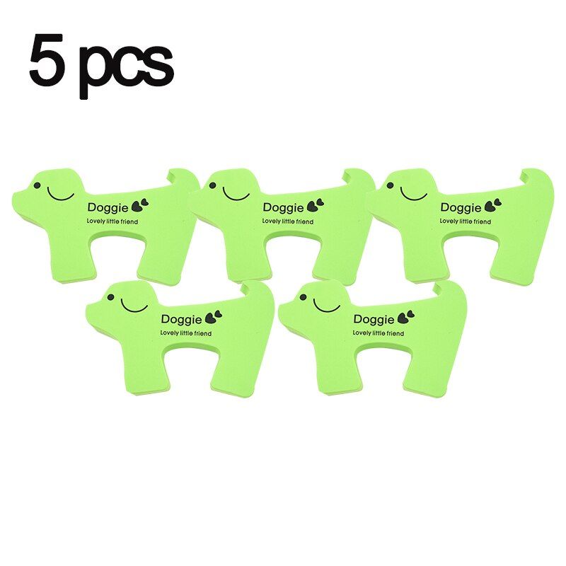 Child ty Protection Baby ty Cute Animal Security Card Door Stopper Baby Newborn Care Child Lock Protection From Children