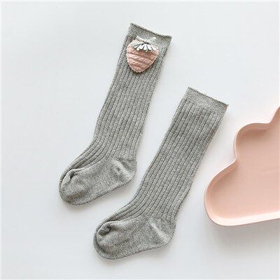 Baby Girls Long Sock Toddler knee high socks for Girl candy color leg warmer cotton warm boot sock fashion princess dress socks