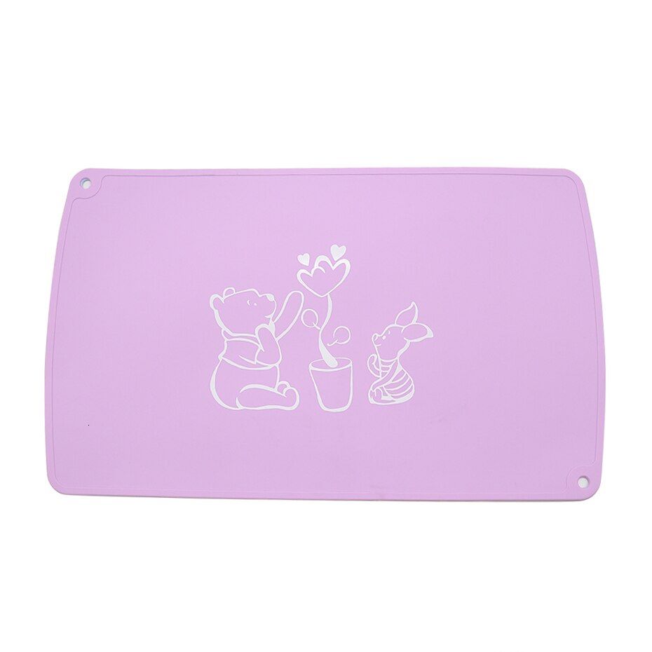 Baby Silicone Placemat Child's Plate Mat Food Grade Silicone Table Pad Waterproof Heat Insulation Kitchen Gadget Easy Cleaning