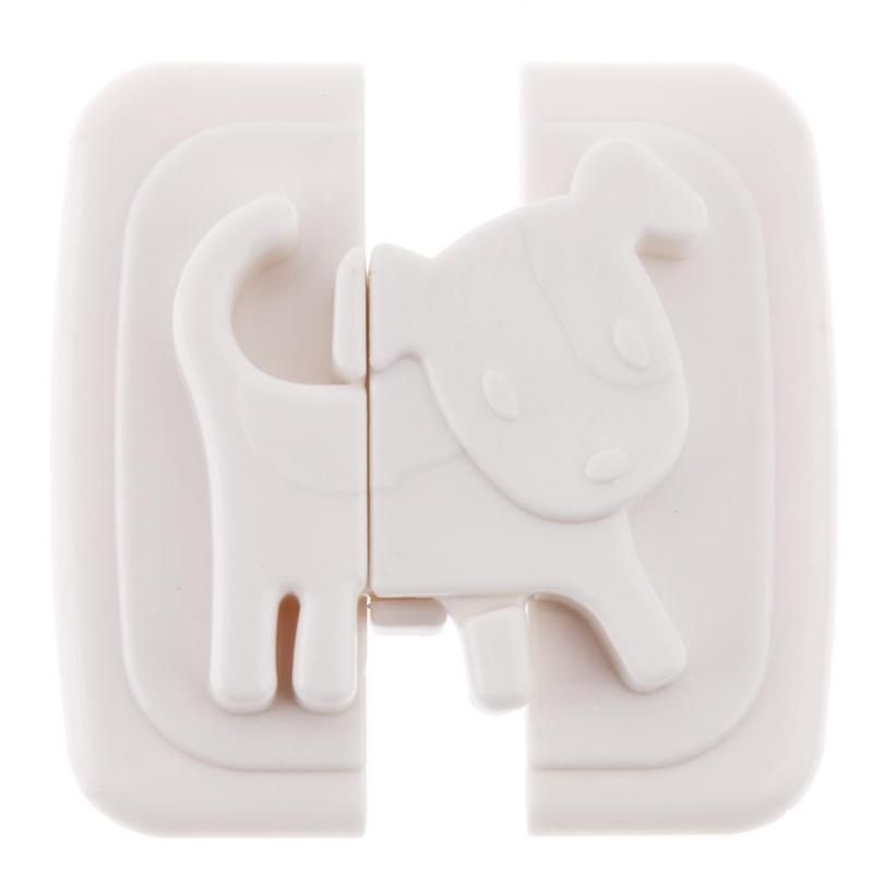 Cabinet Door Refrigerator Toilet ty Lock For Child Baby ty Lock Cartoon Dog Puppy Shape ty Fridge Door Locks